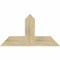 Ekena Millwork Portland Rough Sawn Timber Gable Bracket, Douglas Fir, 36"W x 19"H x 2"D x 6"F, 13/12 Pitch GBW036X19X0206POR00RDF - alternate 1